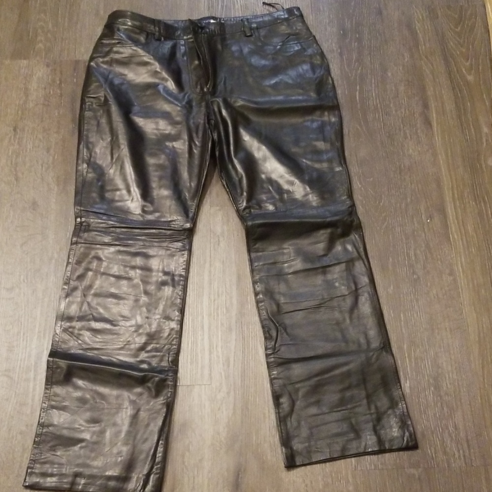 Butter soft leather pants